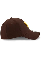 New Era San Diego Padres Mens Brown Team Classic 39THIRTY Flex Hat