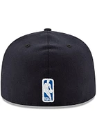 New Era Oklahoma City Thunder Mens Navy Blue Basic 59FIFTY Fitted Hat