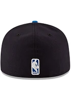 New Era Oklahoma City Thunder Mens Navy Blue 2T Basic 59FIFTY Fitted Hat