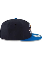 New Era Oklahoma City Thunder Navy Blue 2T Basic 9FIFTY Youth Snapback Hat