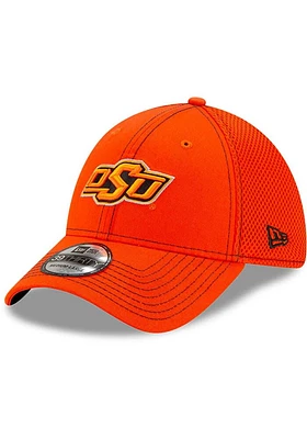 New Era Oklahoma State Cowboys Mens Orange Team Neo 39THIRTY Sport Flex Hat