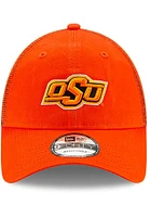 New Era Oklahoma State Cowboys Trucker 9FORTY Adjustable Hat - Orange