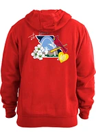 New Era St Louis Cardinals Mens Red CITY CLUSTER Long Sleeve Hoodie