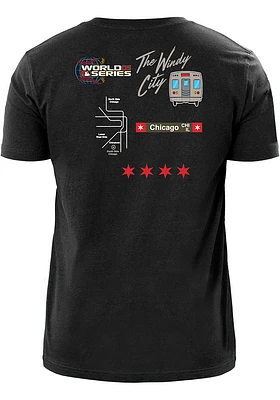 New Era Chicago White Sox Black Transit Short Sleeve T Shirt