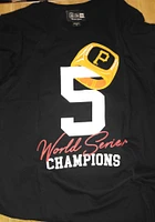 New Era Pittsburgh Pirates Black Count the Rings Short Sleeve T Shirt