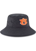 New Era Auburn Tigers Grey Auburn Tigers Gray Shadowed Bucket Mens Bucket Hat