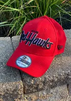 New Era Miami RedHawks Mens red Redhaws Script Sign 39THIRTY Flex Hat