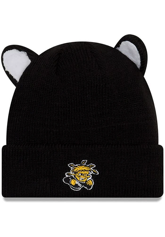 New Era Wichita State Shockers Black Wichita State Black NE18 Sport Knit Mens Knit Hat