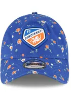 New Era FC Cincinnati Blue JR Floral 9TWENTY Youth Adjustable Hat