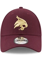 New Era Texas State Bobcats Texas St Bobcats Maroon The League 9FORTY Adjustable Hat - Maroon