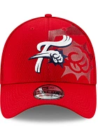 New Era Reading Fightin Phils Mens Red Tonal Neo 39THIRTY Flex Hat