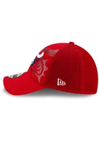 New Era Reading Fightin Phils Mens Red Tonal Neo 39THIRTY Flex Hat