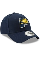 New Era Indiana Pacers The League 9FORTY Adjustable Hat - Navy Blue