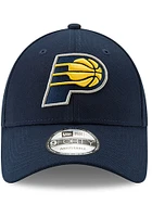 New Era Indiana Pacers The League 9FORTY Adjustable Hat - Navy Blue