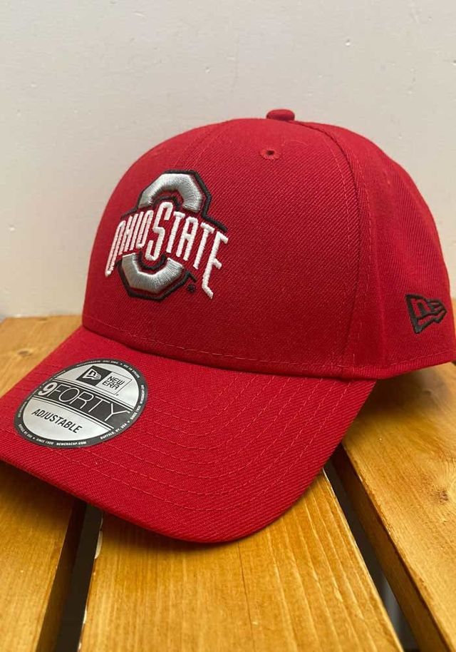 New Era Ohio State Buckeyes Core Classic 9FORTY Adjustable Hat - Red