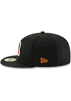 New Era Cincinnati Bengals Mens Black Basic 59FIFTY Iconic Fitted Hat