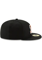 New Era Cincinnati Bengals Mens Black Basic 59FIFTY Iconic Fitted Hat