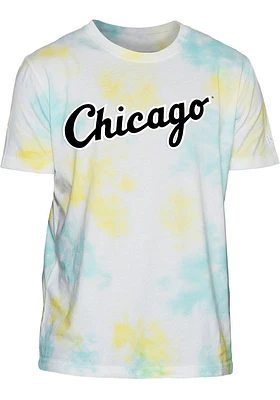 New Era Chicago White Sox ICE DYE TEE Short Sleeve Fashion T Shirt