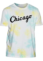 New Era Chicago White Sox ICE DYE TEE Short Sleeve Fashion T Shirt