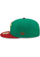 New Era Akron RubberDucks Mens Green 2022 MILB Theme Night 59FIFTY Fitted Hat