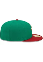 New Era Akron RubberDucks Mens Green 2022 MILB Theme Night 59FIFTY Fitted Hat