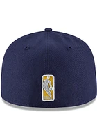 New Era Indiana Pacers Navy Blue JR 59FIFTY Youth Fitted Hat