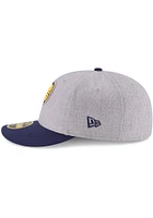 New Era Indiana Pacers Mens Grey Heathered LP59FIFTY Fitted Hat