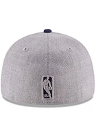 New Era Indiana Pacers Mens Grey Heathered LP59FIFTY Fitted Hat