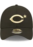 New Era Cincinnati Reds Mens Black 2022 All-Star Game 39THIRTY Flex Hat