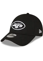 New Era New York Jets The League 9FORTY Design Adjustable Hat - Black