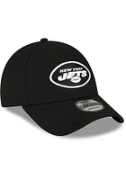 New Era New York Jets The League 9FORTY Design Adjustable Hat - Black