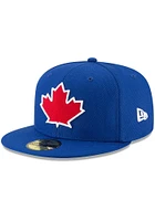New Era Toronto Blue Jays Mens AC Diamond Alt 2017 59FIFTY Fitted Hat
