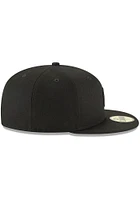 New Era Chicago Cubs Mens Black 59FIFTY Fitted Hat