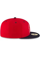 New Era Washington Nationals Mens Red AC Alt3 2017 59FIFTY Fitted Hat