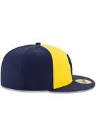 New Era Milwaukee Brewers Mens Navy Blue Alt 2020 59FIFTY Fitted Hat