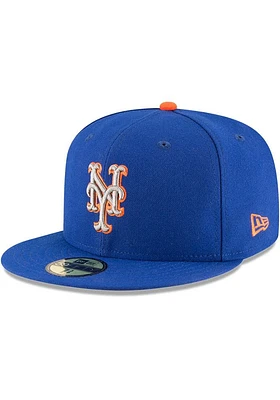 New Era York Mets Mens Blue AC Alt2 2017 59FIFTY Fitted Hat