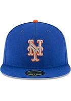 New Era York Mets Mens Blue AC Alt2 2017 59FIFTY Fitted Hat