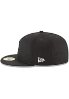 New Era Pittsburgh Pirates Mens Black Basic and White 59FIFTY Fitted Hat