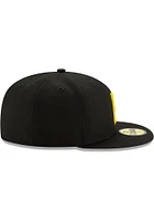 New Era Pittsburgh Pirates Mens Black ACPERF Alt2 2020 59FIFTY Fitted Hat