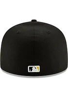 New Era Pittsburgh Pirates Mens Black ACPERF Alt2 2020 59FIFTY Fitted Hat