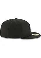 New Era Los Angeles Dodgers Mens Black Basic 59FIFTY Fitted Hat