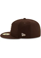New Era San Diego Padres Mens Brown ACPERF Alt 2020 59FIFTY Fitted Hat