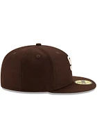 New Era San Diego Padres Mens Brown ACPERF Alt 2020 59FIFTY Fitted Hat