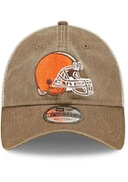New Era Cleveland Browns Brown JR Washed 9TWENTY Youth Adjustable Hat