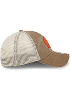 New Era Cleveland Browns Brown JR Washed 9TWENTY Youth Adjustable Hat