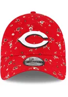 New Era Cincinnati Reds Red JR Floral 9TWENTY Youth Adjustable Hat