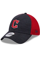 New Era Cleveland Guardians Red JR Shadowed 39THIRTY Youth Flex Hat