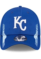 New Era Kansas City Royals Blue JR Team Vize 39THIRTY Youth Flex Hat
