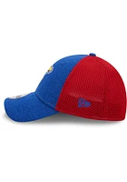 New Era Kansas Jayhawks Blue JR Shadowed 39THIRTY Youth Flex Hat