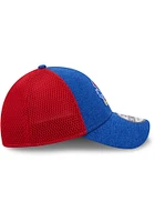 New Era Kansas Jayhawks Blue JR Shadowed 39THIRTY Youth Flex Hat